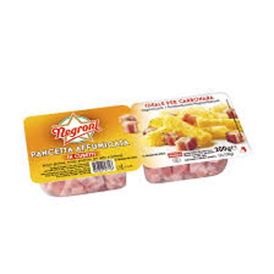 Picture of NEGRONI  CUBETTI PANCETTA AFFUMICATA GF 2X70G